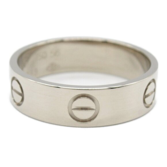 CARTIER 18k White Gold Love Ring - Picture 2 of 7